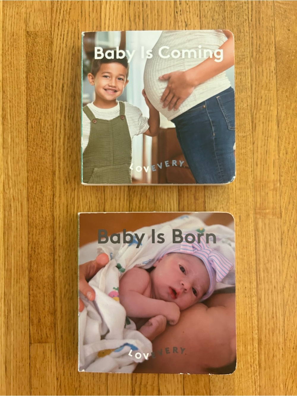 Lovevery Books New Baby Baby Is Coming Baby is Here